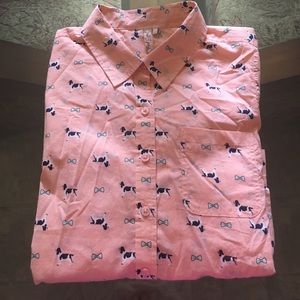 Red Camel Button Down